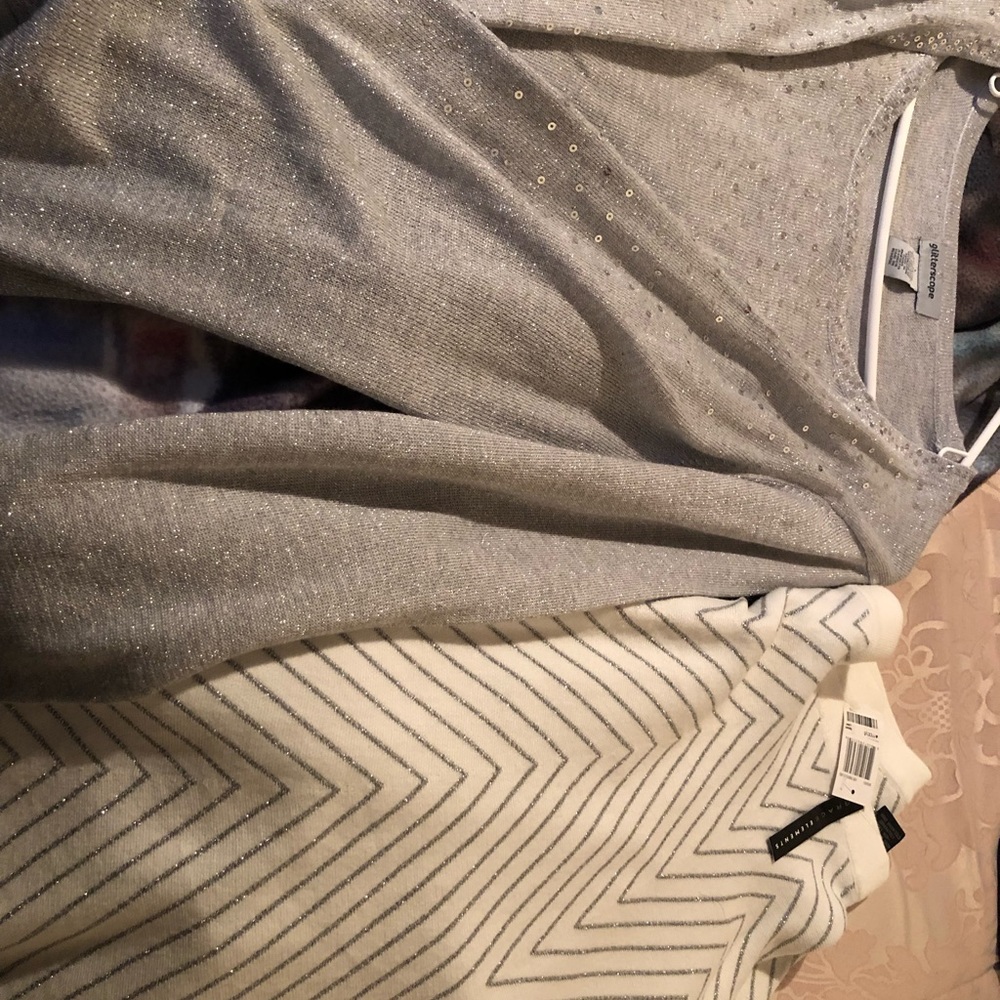 Large skirt and shirt